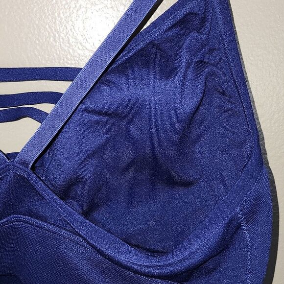 Victoria's‎ Secret Victoria Sport Blue Sports Bra Size Large - Picture 9 of 9